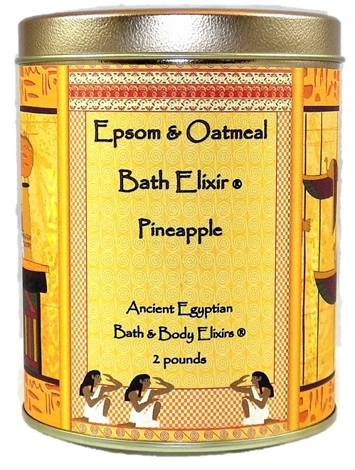 Pineapple Epsom and Oatmeal Bath Elixir